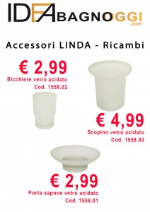 accessori bagno Linda Ricambi
