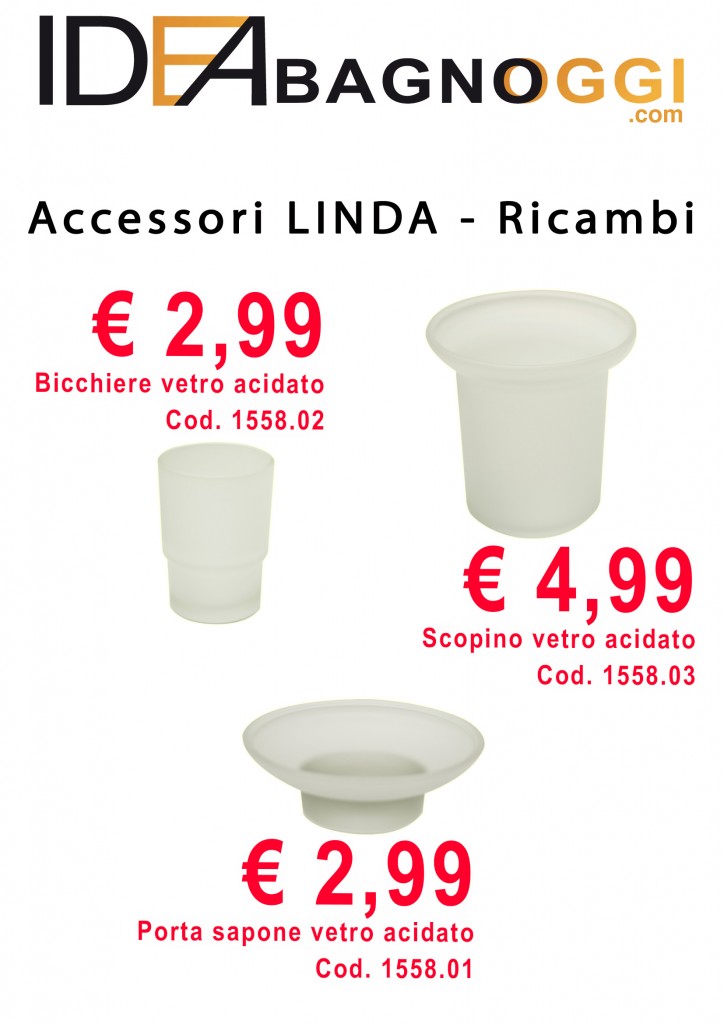 accessori bagno Linda Ricambi