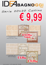 volantino 20x20 cucina S