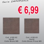 Cod. 4180.62/63 – 36×36 – Serie Imperiale – Cotto Rosso