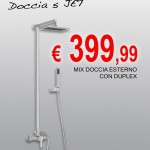 Cod. 1140.99 – MIX DOCCIA ESTERNO CON DUPLEX