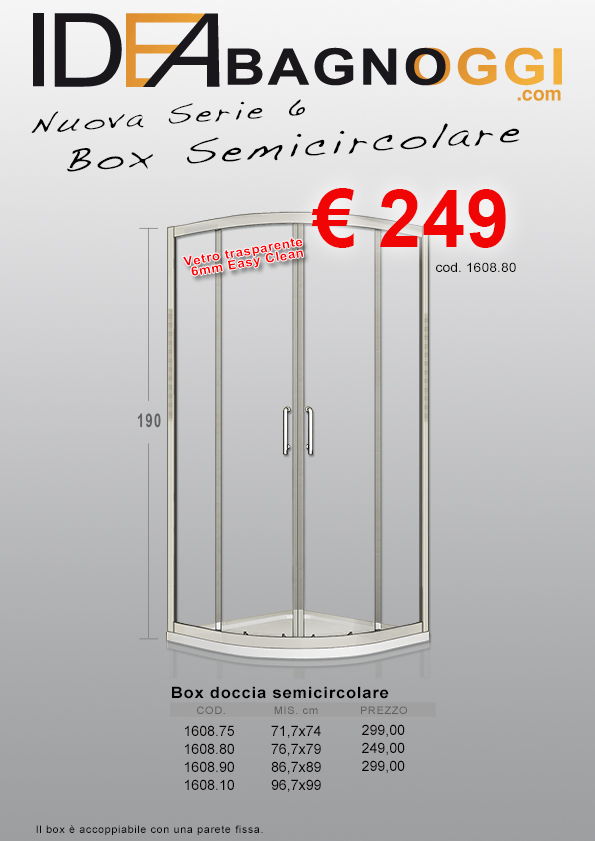 box semicircolare trasparente b