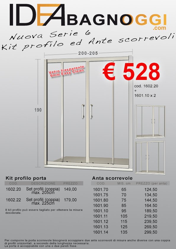 kit profilo ed antE b