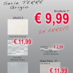 Ceramica – Serie Terre Grigio