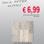 Ceramica – Esterni e Muretti – Serie Petra 33,5X33,5