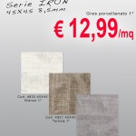 CERAMICA – Serie IRON – 45X45