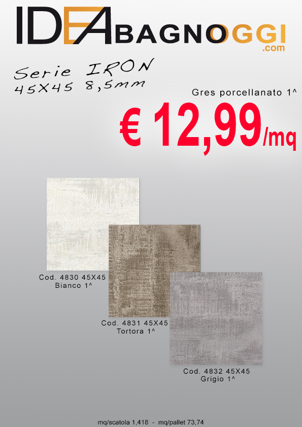 SERIE iron 45x45b