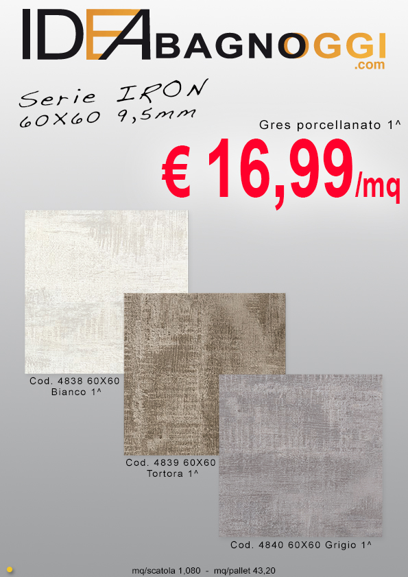 SERIE iron 60x60 b