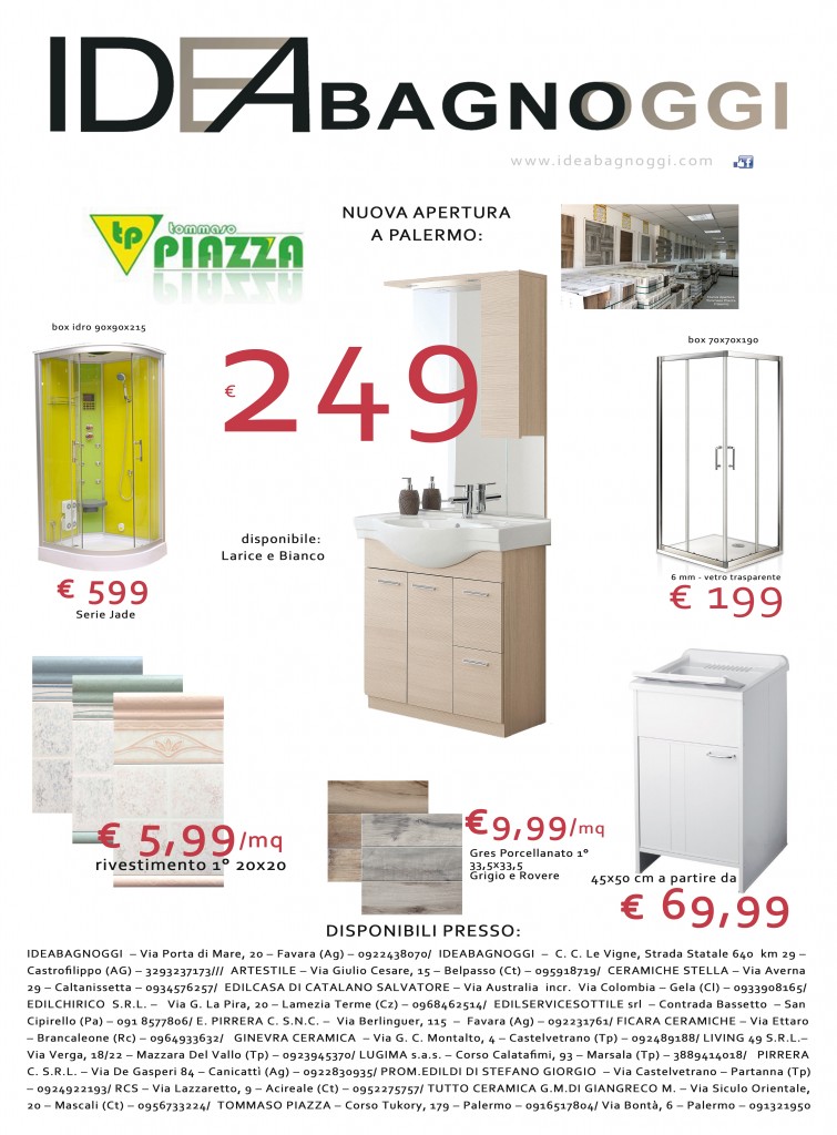 GdS Pubb 10 ottobre 2018 IdeaBagnOggi